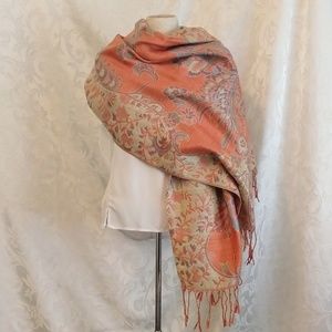 Very Moda Orange Shawl